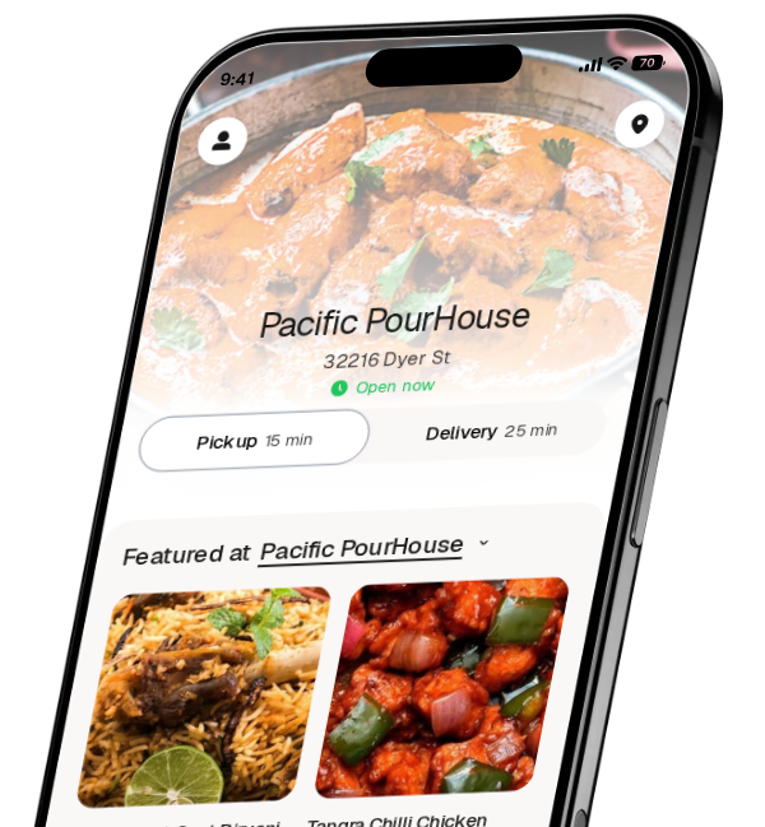 Pacific PourHouse app preview