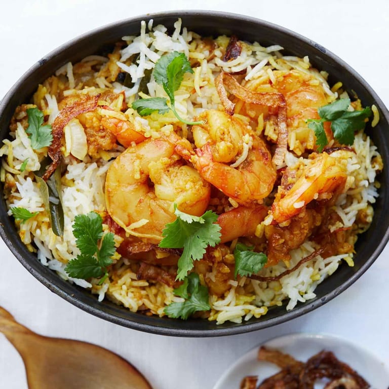Shrimp Biryani Delight