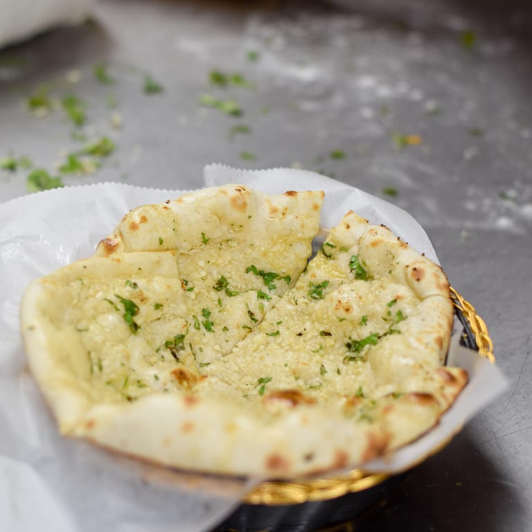 Delicious Garlic Naan