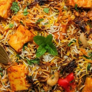 Paneer Biryani